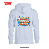BASIC Hoody - Kinder - weiß - Druck beidseitig - Oskar-Schwenk-Schule