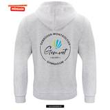 BASIC Hoody - Unisex - asche - Druck beidseitig - bunt - Gebrüder-Montgolfier-Gymnasium Berlin