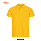 Clique BASIC Polo - Herren - gelb - Oberstufenzentrum OSZ Lotis Berlin