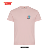 Clique Basic - T - Herren - candy pink - beidseitig bedruckt - Ernst-Abbe-Gymnasium Jena