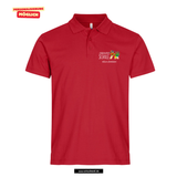 Clique BASIC Polo - Herren - rot -  Johanniter-Schule Köln