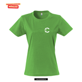 Clique BASIC T - Damen - apple green - beidseitig bedruckt - Aspach Conrad-Weiser-Schule