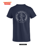 Clique Basic - T - Herren - dark navy - beidseitig bedruckt - Oldenburg Grundschule Dietrichsfeld