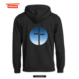 BASIC Hoody - Kinder - schwarz - Druck beidseitig - V4 - BONA - St. Bonaventura Fachakademie