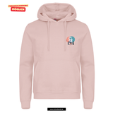 Clique MIAMI Hoody - Unisex - candy pink - beidseitig bedruckt - Ernst-Abbe-Gymnasium Jena