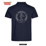 Clique BASIC Polo - Herren - dark navy  - Druck beidseitig -  Oldenburg Grundschule Dietrichsfeld