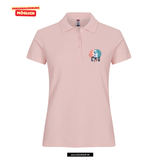 Clique BASIC Polo - Damen - candy pink - Druck beidseitig - Ernst-Abbe-Gymnasium Jena