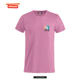Clique Basic - T - Kinder - bright pink - beidseitig bedruckt - Ernst-Abbe-Gymnasium Jena