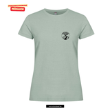 Clique BASIC T - Damen - sage green - beidseitig bedruckt - Rotbuchenschule München