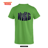 Clique Basic - T - Kinder - apple green - beidseitig bedruckt - Nikolaus-von-Kues Gymnasium
