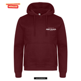 Clique MIAMI Hoody - Unisex - burgundy - beidseitig bedruckt - Anna Zillken Berufskolleg Dortmund