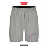 Clique BASIC Active Short - Kinder - grau meliert - Lichtenstein-Rother- Grundschule Augsburg - Logo