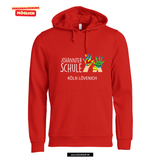 BASIC Hoody - Kinder - rot - Johanniter-Schule Köln