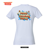 Clique BASIC T - Damen - weiß - beidseitig bedruckt - Oskar-Schwenk-Schule
