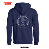 BASIC Hoody - Kinder - dark navy - Druck beidseitig - Oldenburg Grundschule Dietrichsfeld