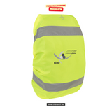 Korntex Reflective Cover - neon - Lichtenstein-Rother-Grundschule Augsburg - Logo schwarz