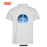 Clique BASIC Polo - Herren - weiß - Druck beidseitig - V4 - BONA - St. Bonaventura Fachakademie