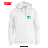 BASIC Hoody - Unisex - weiß - Druck beidseitig - Städtische Sekundarschule Straelen