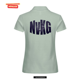 Clique BASIC Polo - Damen - sage green - Druck beidseitig - Nikolaus-von-Kues Gymnasium