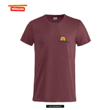 Clique Basic - T - Herren - bordeaux - beidseitig bedruckt - Steinmühle Marburg
