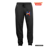 Clique BASIC Pants - Unisex - schwarz - Humboldtschule Leipzig - Logo bunt