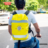 Korntex Reflective Cover - neon - Glonntal Realschule - Logo since schwarz