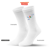 CT Tennissocken - weiß/weiß/bunt - Lichtenstein-Rother-Grundschule Augsburg