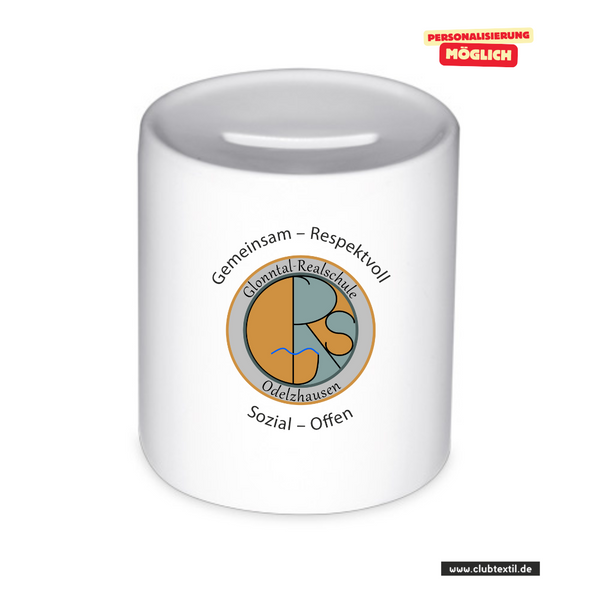 CT Spardose - Glonntal Realschule - Logo