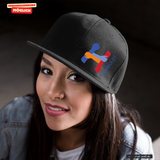 CT 6 Panel Cap - Humboldtschule Leipzig - Logo bunt