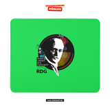 CT Mousepad - grün - Rudolf Diesel Gymnasium in Augsburg - Logo Kopf