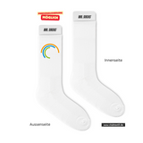 CT Tennissocken - weiß/weiß/bunt - Kreis - Schule am Stromberg
