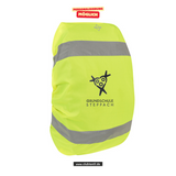 Korntex Reflective Cover - neon - Grundschule Steppach - Logo schwarz