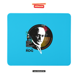 CT Mousepad - blau - Rudolf Diesel Gymnasium in Augsburg - Logo Kopf