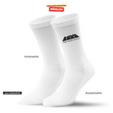 CT Tennissocken - weiß/weiß/schwarz - 5-Täler-Schule