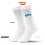 CT Tennissocken - weiß/weiß/blau - 5-Täler-Schule