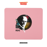 CT Mousepad - rosa - Rudolf Diesel Gymnasium in Augsburg - Logo Kopf