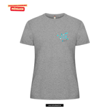 Clique BASIC T - Damen - grau meliert - beidseitig bedruckt - Büchen Friedegart Belusa GS