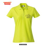 Clique BASIC Polo - Damen - signal grün - Echterdingen Zeppelinschule