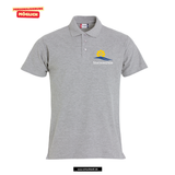Clique BASIC Polo - Herren - grau meliert - Steinmühle Marburg