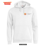BASIC Hoody - Kinder - weiß - Mittelschule Karlsfeld