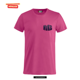 Clique Basic - T - Kinder - bright cerise - beidseitig bedruckt - Nikolaus-von-Kues Gymnasium