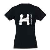 Clique BASIC T- Damen - schwarz - Humboldtschule Leipzig