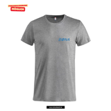 Clique Basic - T - Herren - melange - beidseitig bedruckt - V3 - St. Bonaventura Dillingen Gymnasium