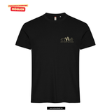 Clique Basic - T - Herren - schwarz - beidseitig bedruckt - Holbein Gymnasium Augsburg