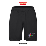Clique BASIC Active Short - Unisex - schwarz - Lichtenstein-Rother-Grundschule Augsburg - Logo