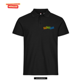 Clique BASIC Polo - Herren - schwarz - beidseitig bedruckt - Verbundsschule Everswinkel