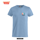Clique Basic - T - Kinder - light blue - beidseitig bedruckt - Ernst-Abbe-Gymnasium Jena