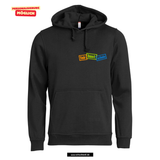 BASIC Hoody - Unisex - schwarz - Druck beidseitig - Verbundsschule Everswinkel