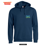 BASIC Hoody - Kinder - dark navy - Druck beidseitig - Städtische Sekundarschule Straelen