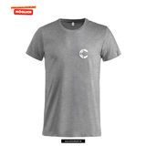 Clique Basic - T - Herren - grau - beidseitig bedruckt - Aspach Conrad-Weiser-Schule